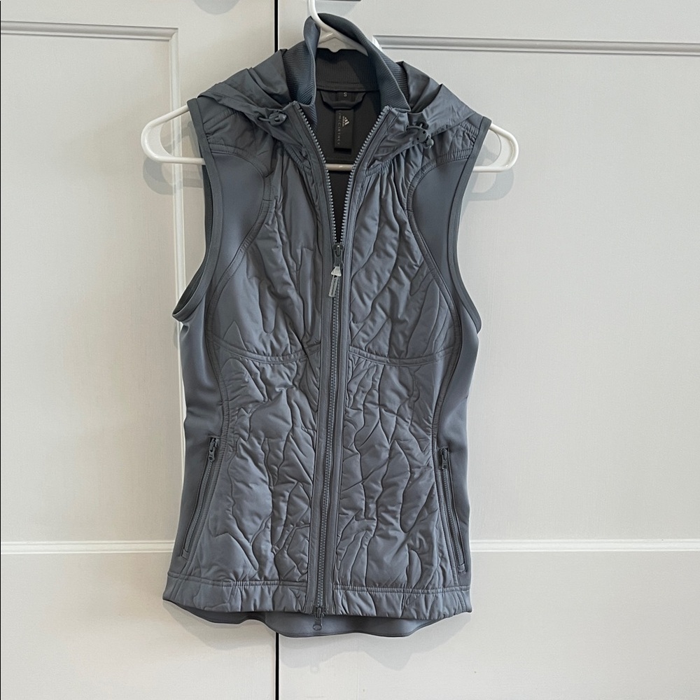 Adidas by Stella McCartney Charcoal Quilted Vest